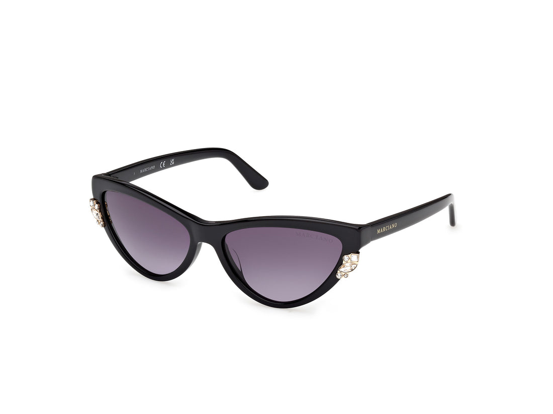 Gafas de sol guess by marciano gm00031 01b negro cat eye femenino talla 57mm - Vista principal