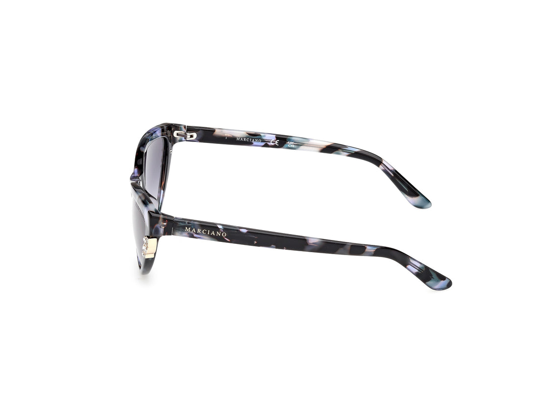 Sunglasses guess by marciano gm00031 92w azul cat eye femenino size 57mm - Detailed view