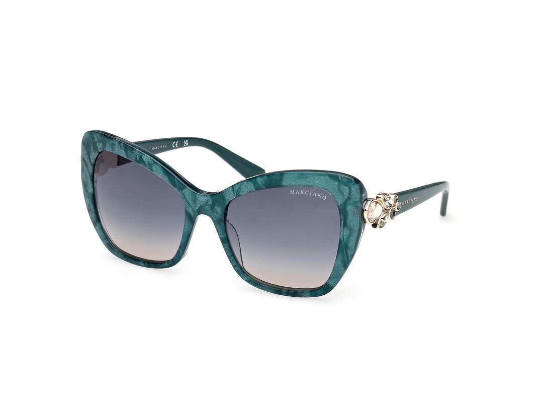 Gafas de sol guess by marciano gm00032 89p azul butterfly femenino talla 55mm - Vista principal