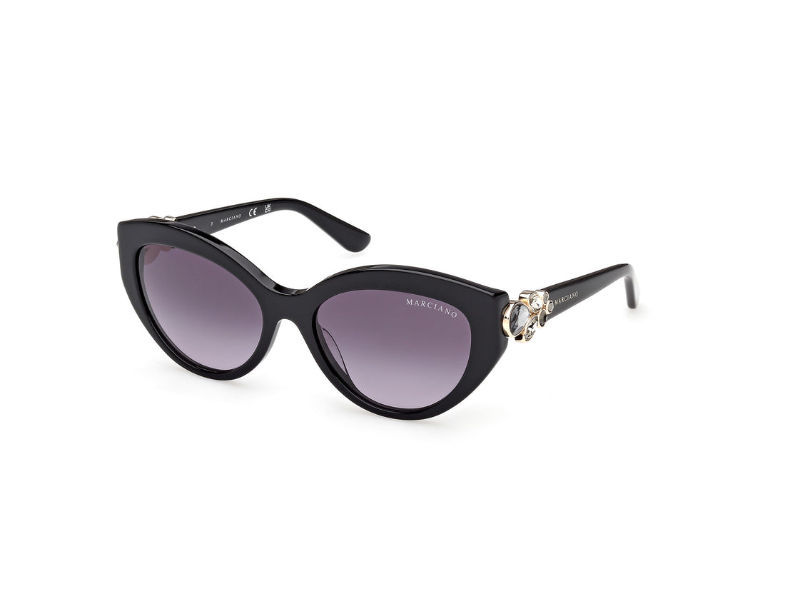 Sunglasses guess by marciano gm00033 01b negro cat eye femenino size 54mm - Main view
