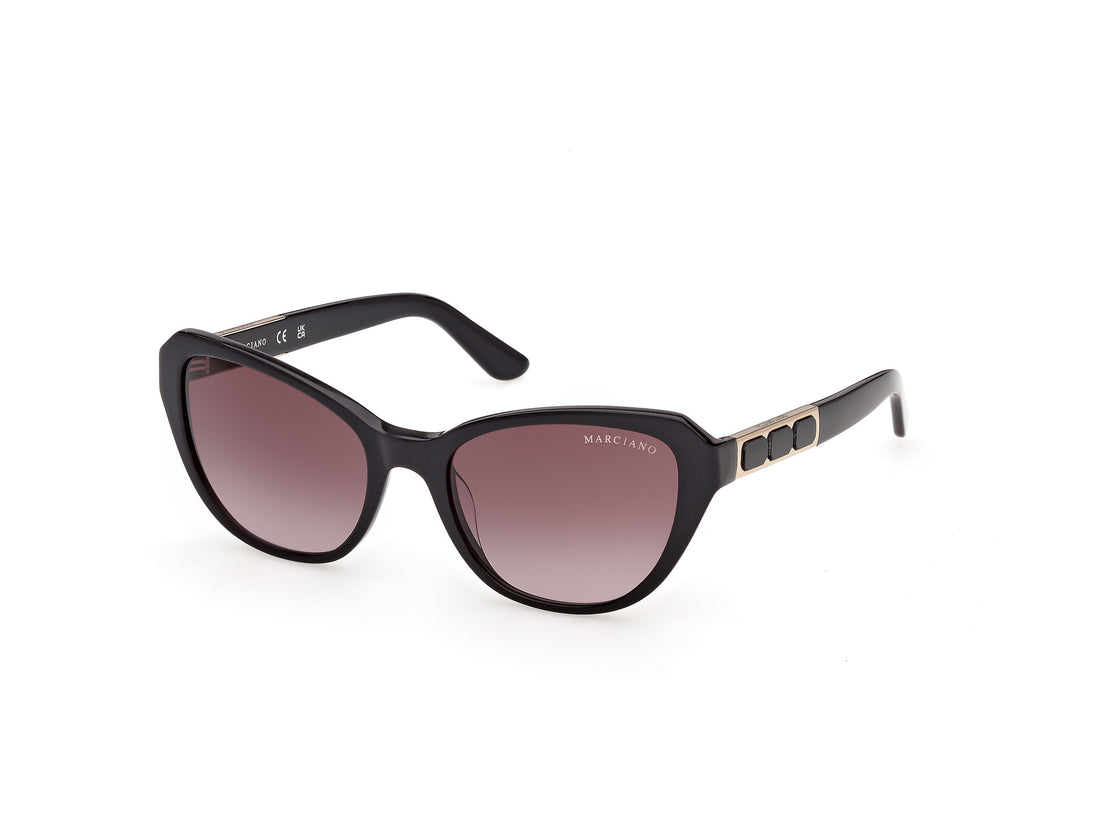 Gafas de sol guess by marciano gm00034 01f negro cat eye femenino talla 55mm - Vista principal