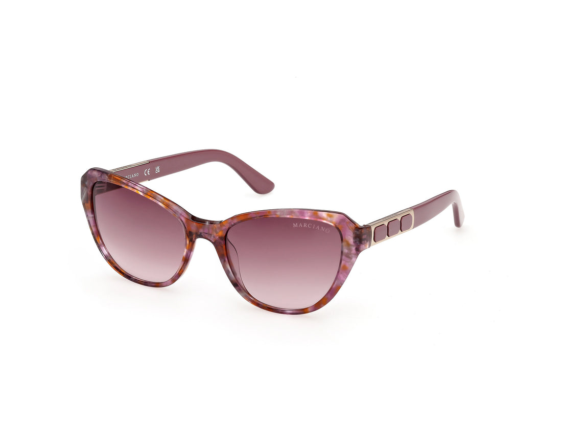 Sunglasses guess by marciano gm00034 83t violeta cat eye femenino size 55mm - Main view