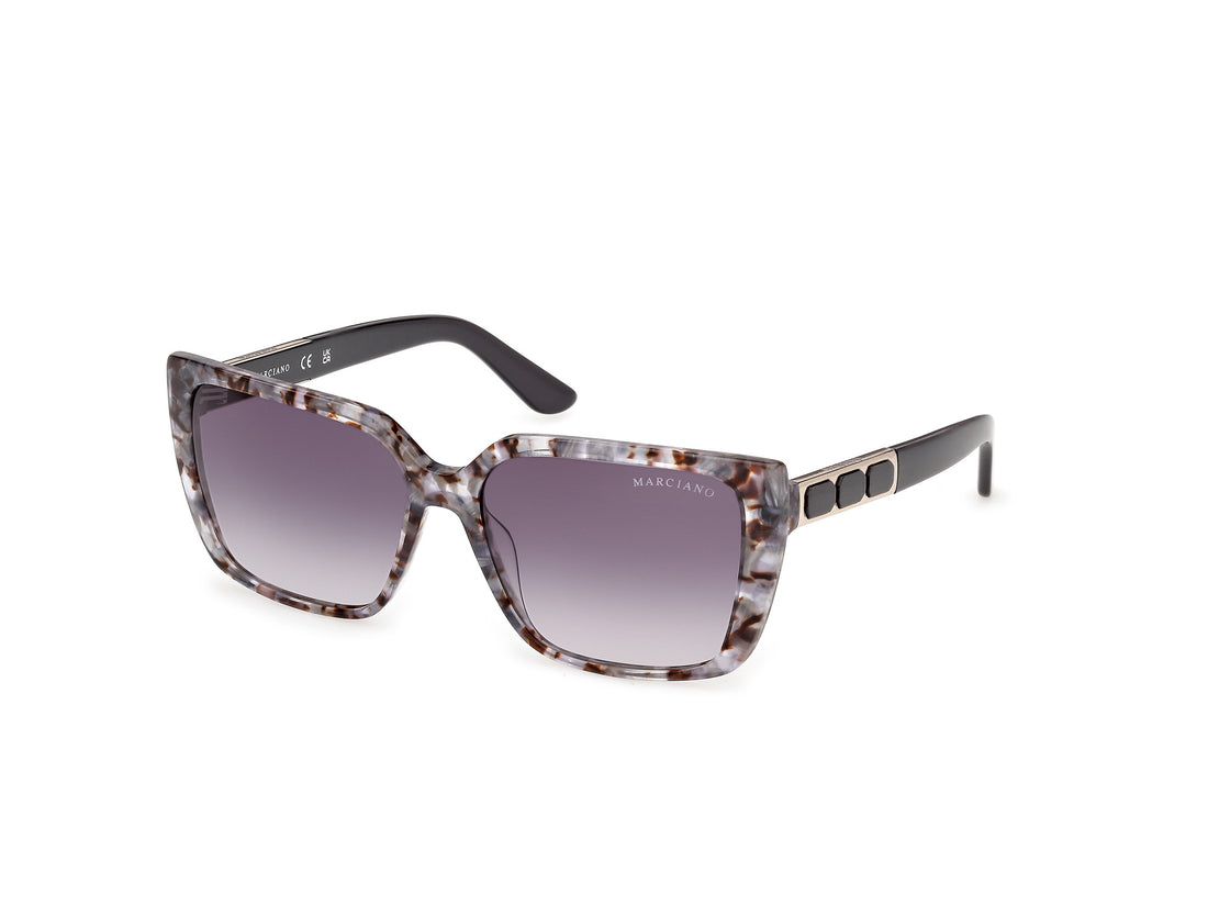 Gafas de sol guess by marciano gm00035 20b gris square femenino talla 58mm - Vista principal