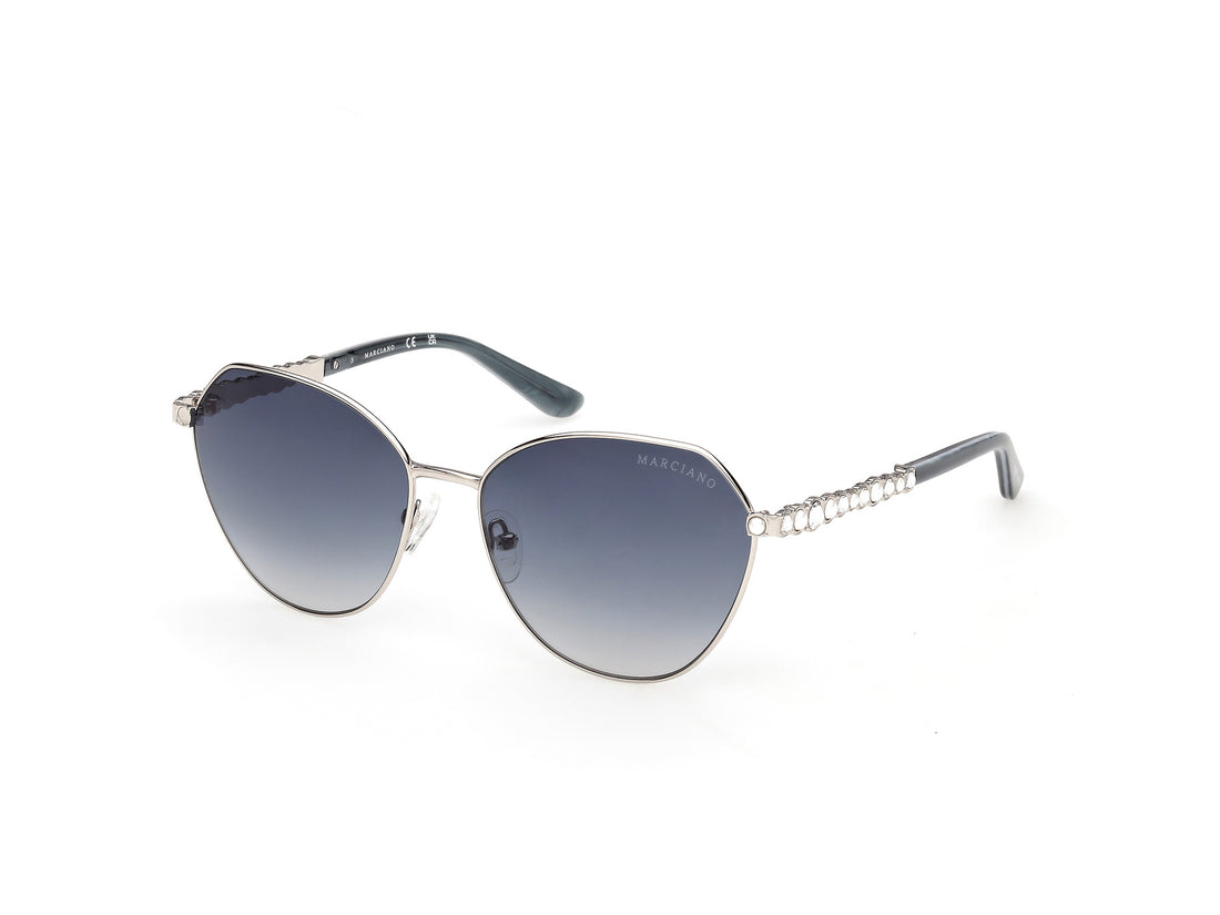 Sunglasses guess by marciano gm00036 10w plateado round femenino size 58mm - Main view