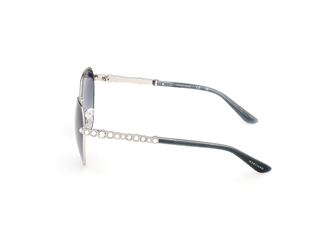 Sunglasses guess by marciano gm00036 10w plateado round femenino size 58mm - Detailed view