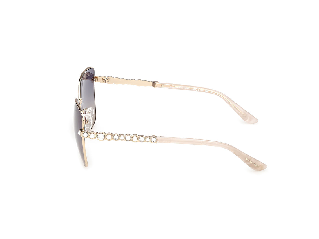 Sunglasses guess by marciano gm00037 33w dorado butterfly femenino size 59mm - Detailed view