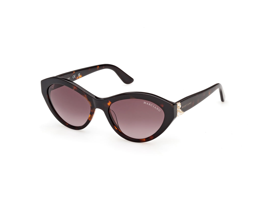 Sunglasses guess by marciano gm00039 52f havana cat eye femenino size 54mm - Main view