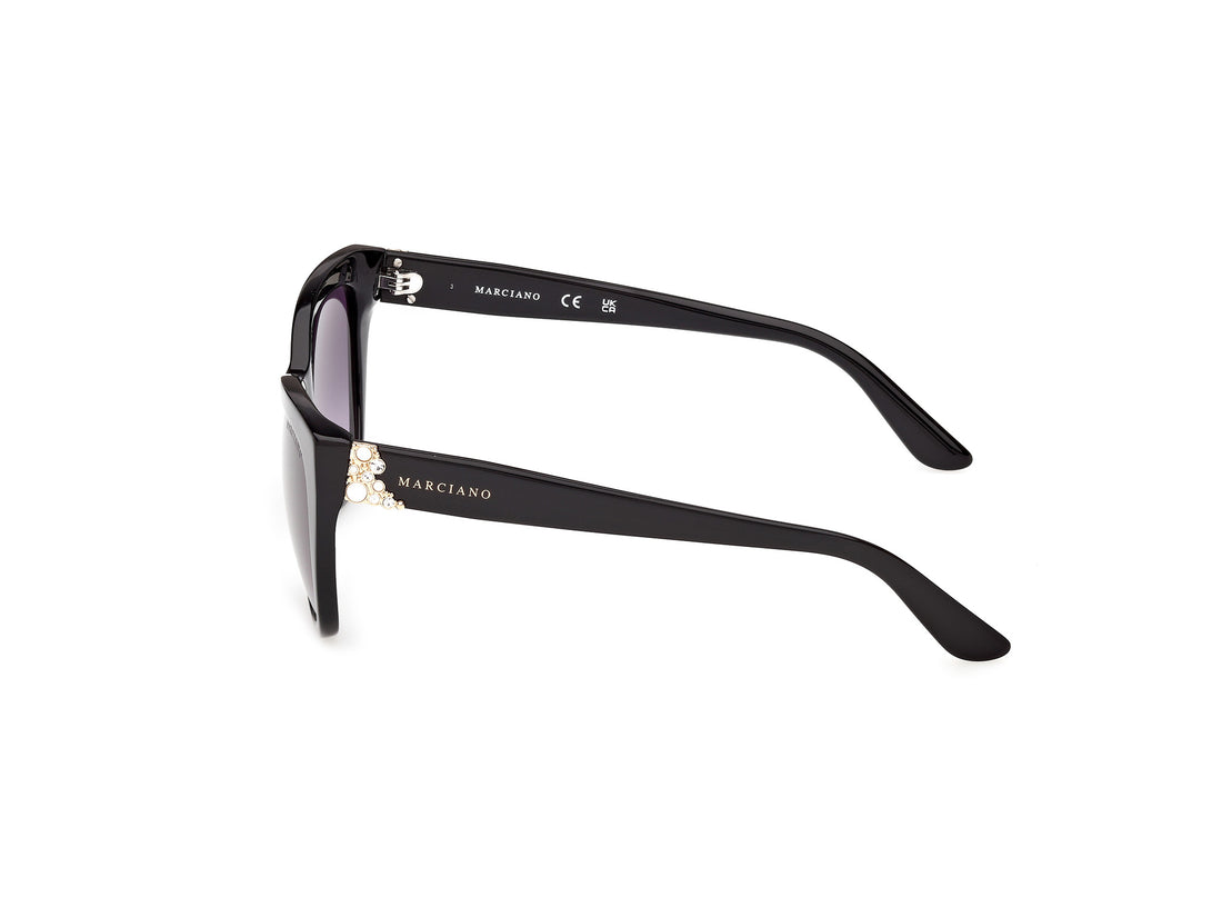 Gafas de sol guess by marciano gm00040 01b negro square femenino talla 53mm - Vista de detalle