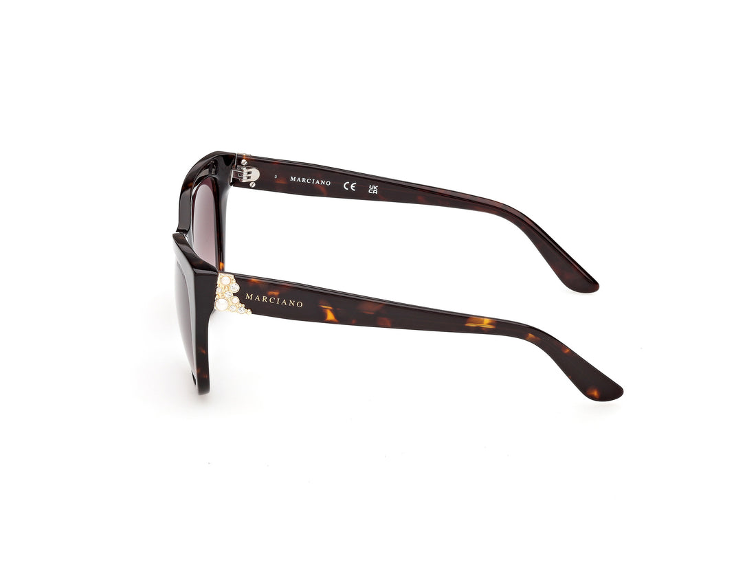 Gafas de sol guess by marciano gm00040 52f havana square femenino talla 53mm - Vista de detalle