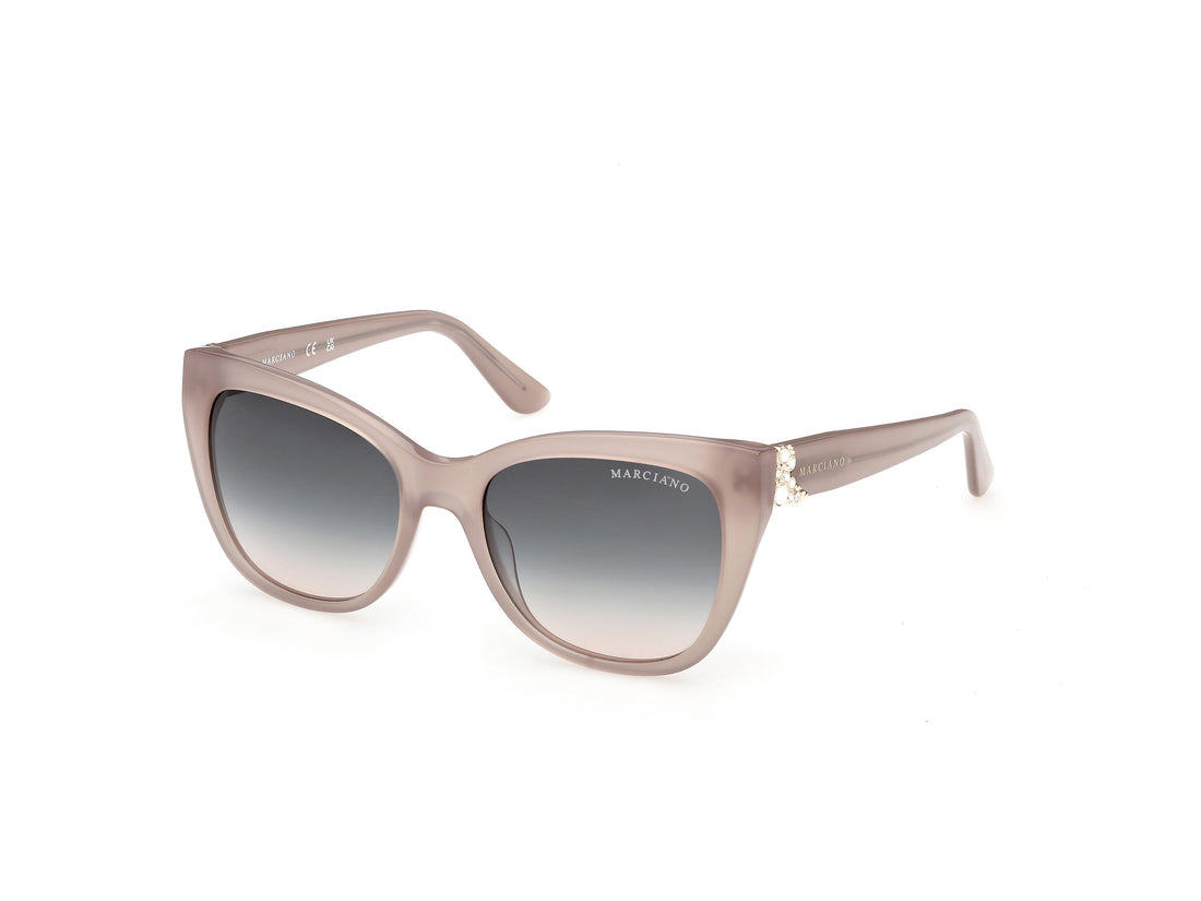 Sunglasses guess by marciano gm00040 59w beige square femenino size 53mm - Main view