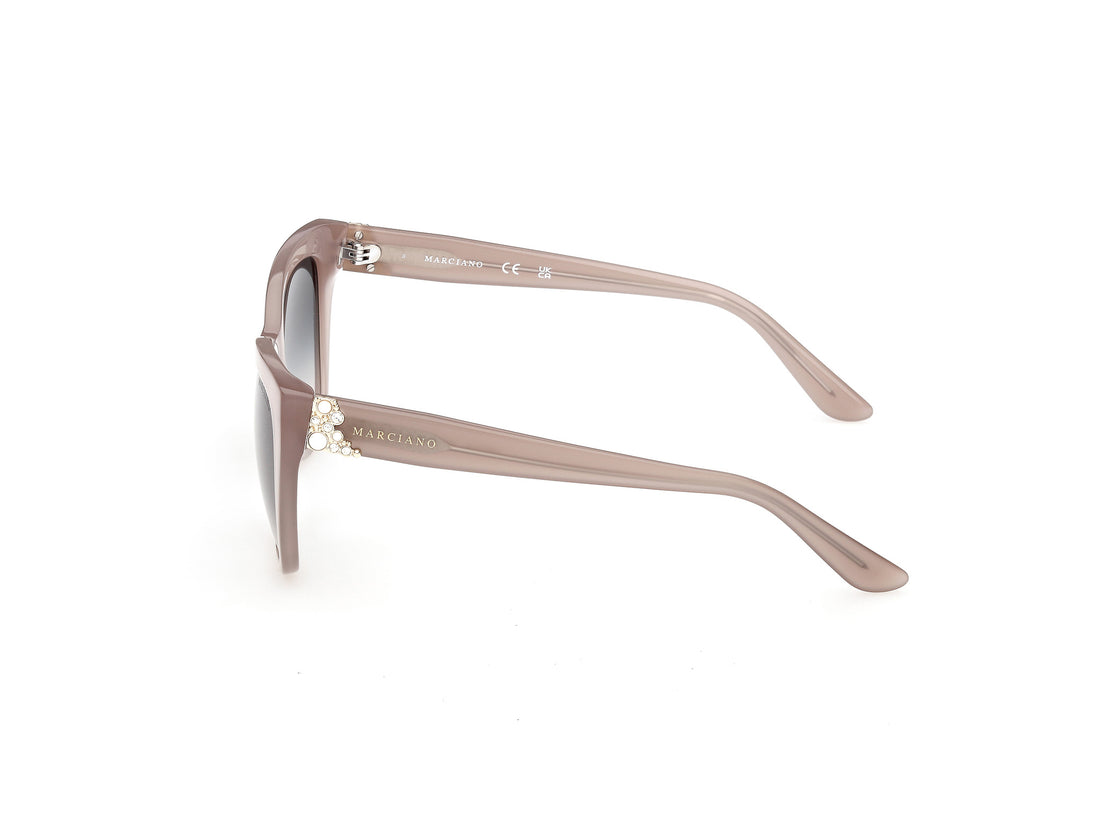 Gafas de sol guess by marciano gm00040 59w beige square femenino talla 53mm - Vista de detalle