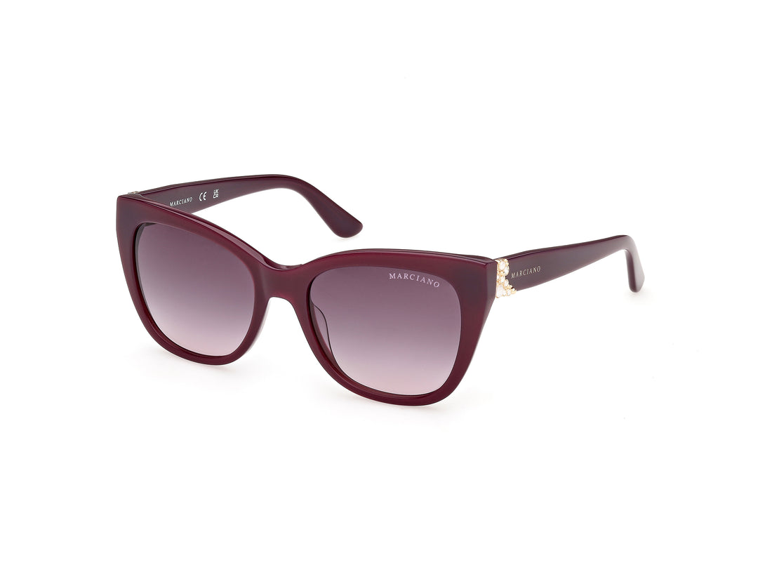 Sunglasses guess by marciano gm00040 71t burdeos square femenino size 53mm - Main view