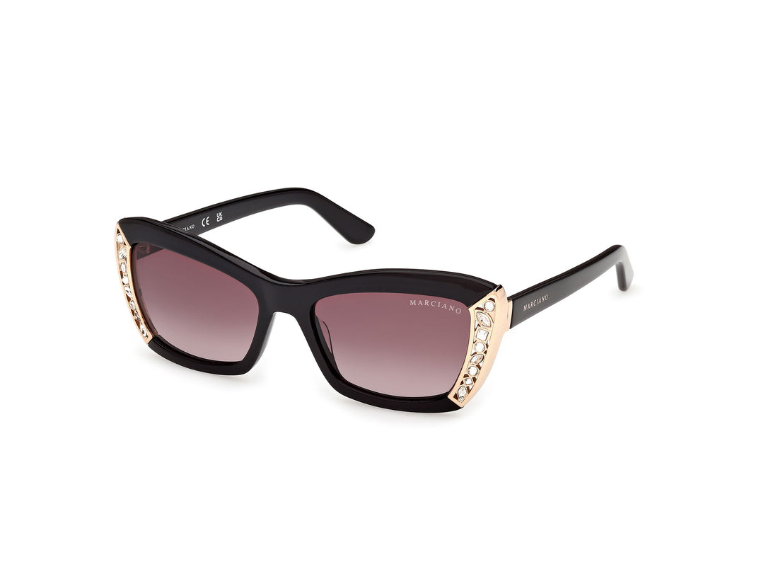 Gafas de sol guess by marciano gm00041 01f negro rectangular femenino talla 55mm - Vista principal