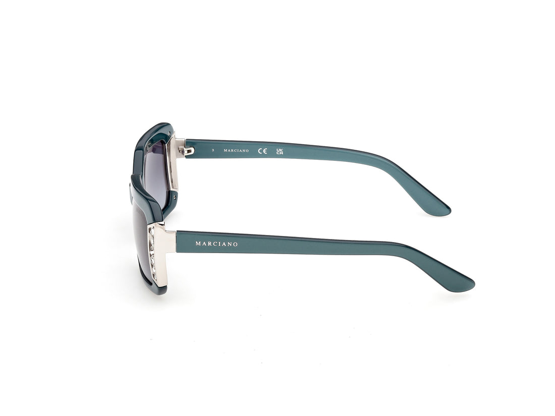 Gafas de sol guess by marciano gm00042 87w azul geometric femenino talla 53mm - Vista de detalle