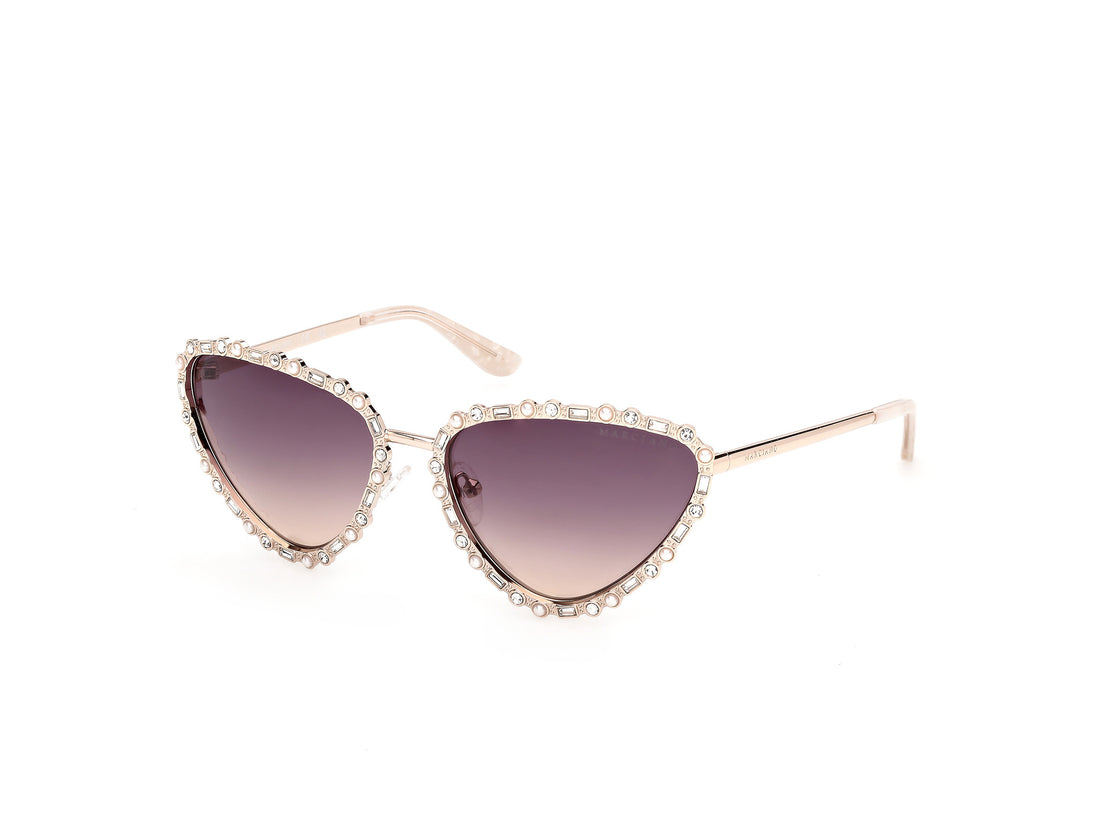 Sunglasses guess by marciano gm00043 33z dorado cat eye femenino size 59mm - Main view