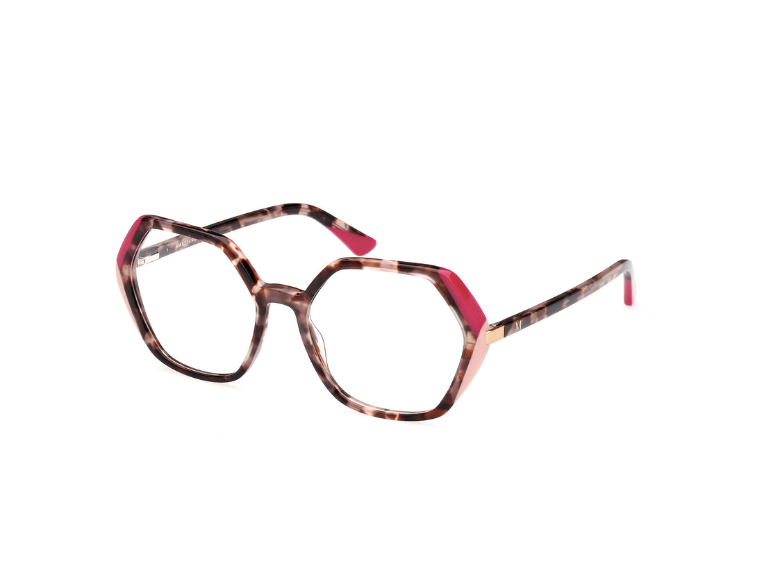 Occhiali da vista guess by marciano gm0389 074 rosa geometric femenino taglia 55mm - Vista principale
