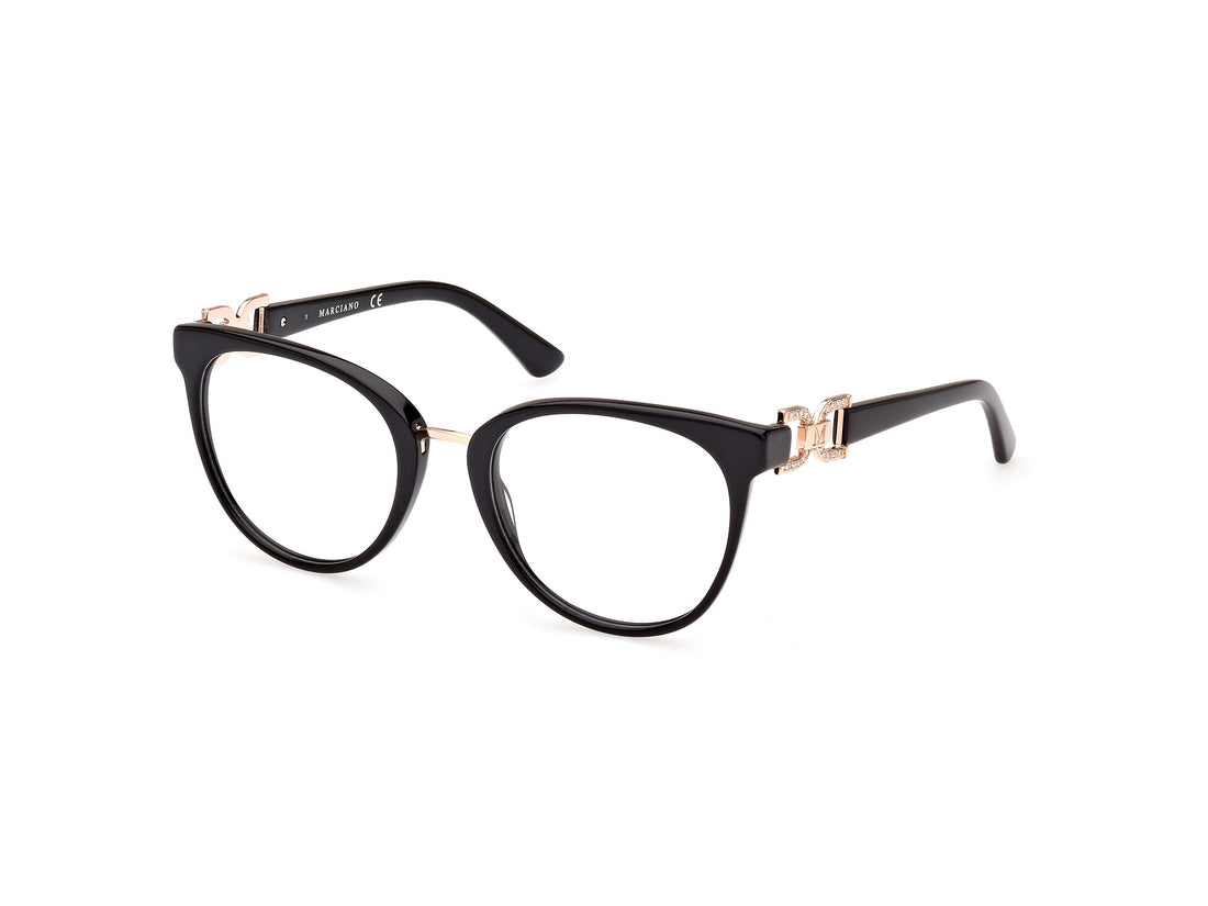 Occhiali da vista guess by marciano gm0392 001 negro round femenino taglia 53mm - Vista principale