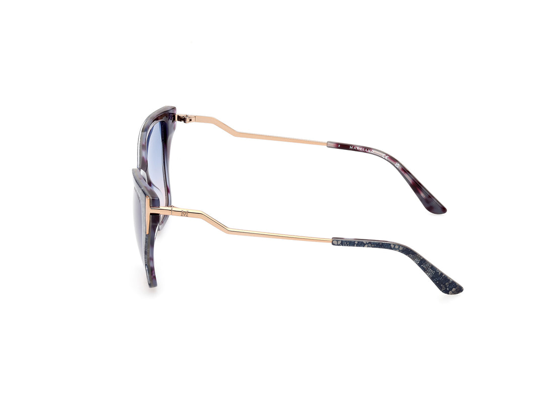 Gafas de sol guess by marciano gm0833 92w azul square femenino talla 55mm - Vista de detalle
