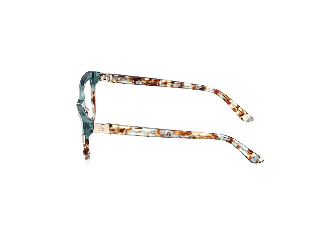 Brillen guess by marciano gm50010 087 azul rectangular femenino größe 53mm - Detailansicht