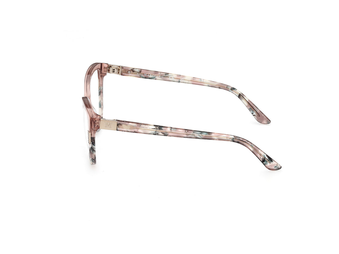 Brillen guess by marciano gm50011 053 havana cat eye femenino größe 54mm - Detailansicht