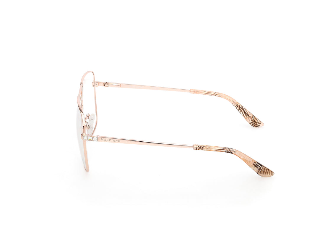 Brillen guess by marciano gm50029 028 dorado navigator femenino größe 58mm - Detailansicht