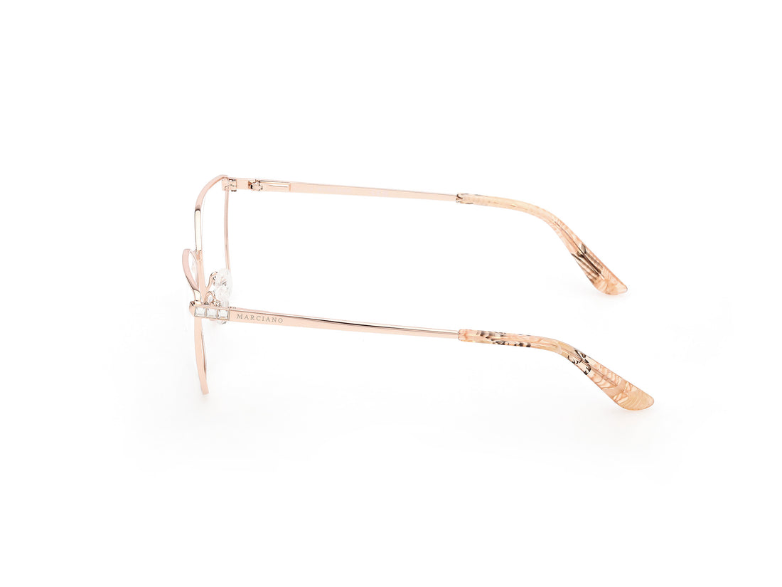 Brillen guess by marciano gm50030 028 dorado cat eye femenino größe 57mm - Detailansicht