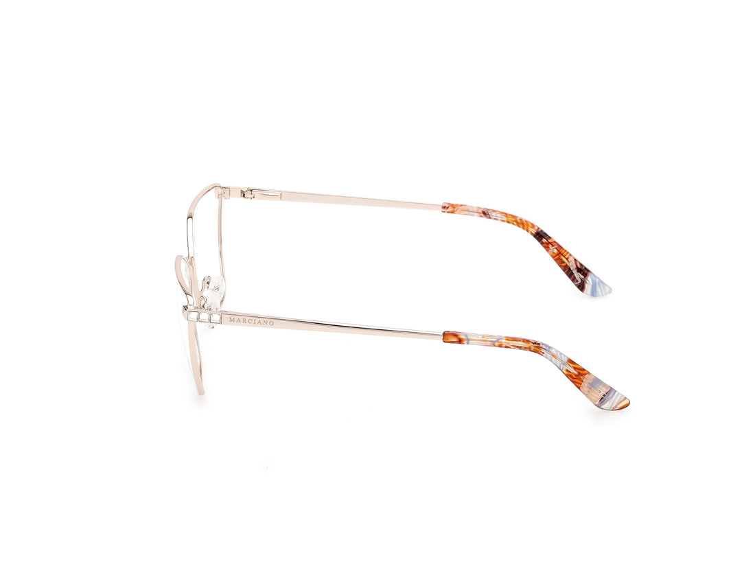 Brillen guess by marciano gm50030 032 dorado cat eye femenino größe 57mm - Detailansicht