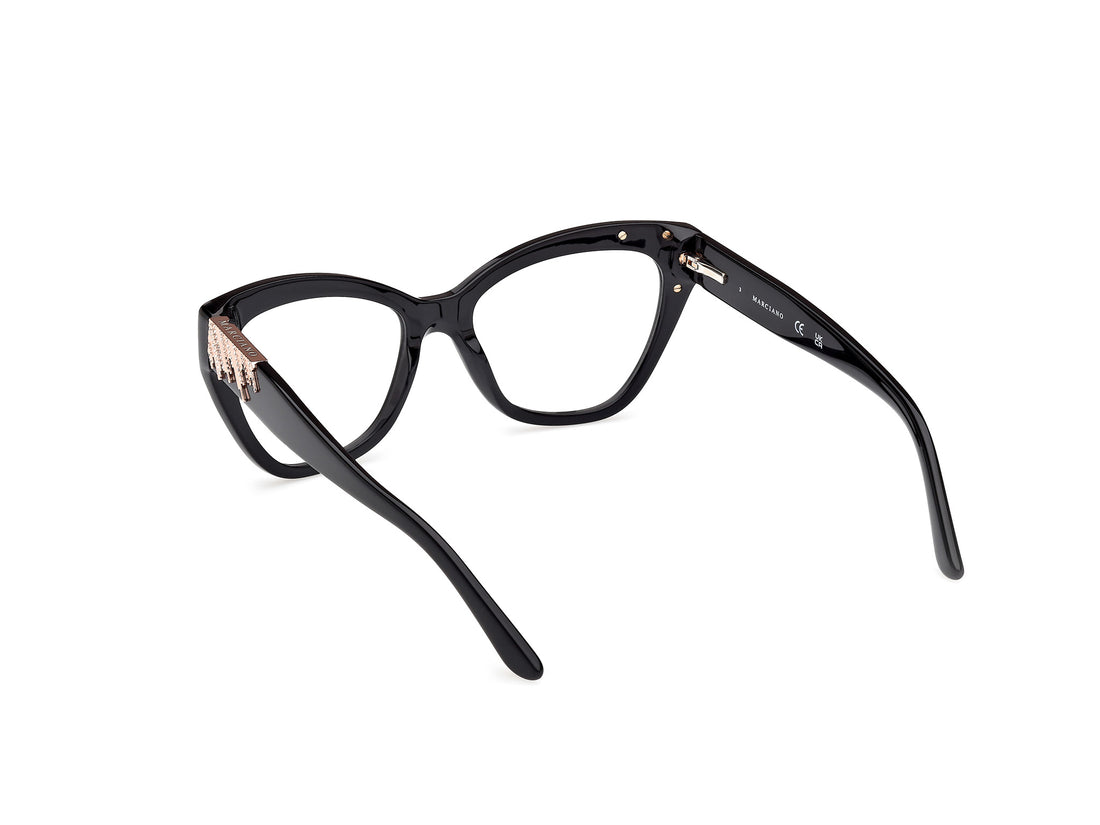 Brillen guess by marciano gm50037 001 negro square femenino größe 53mm - Detailansicht