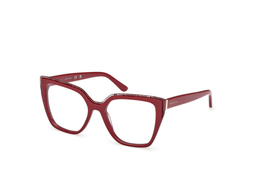 Prescription glasses guess by marciano gm50042 071 burdeos square femenino size 53mm - Main view