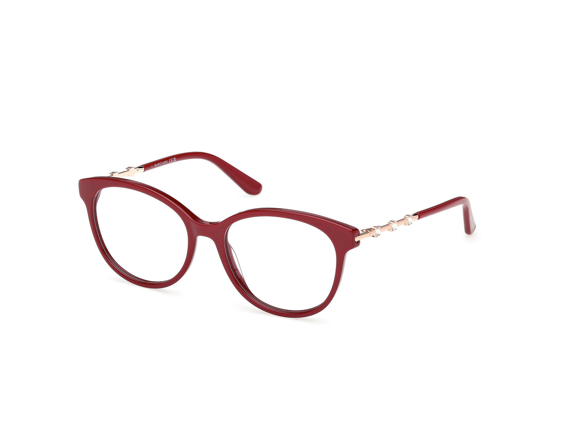 Prescription glasses guess by marciano gm50046 071 burdeos round femenino size 54mm - Main view