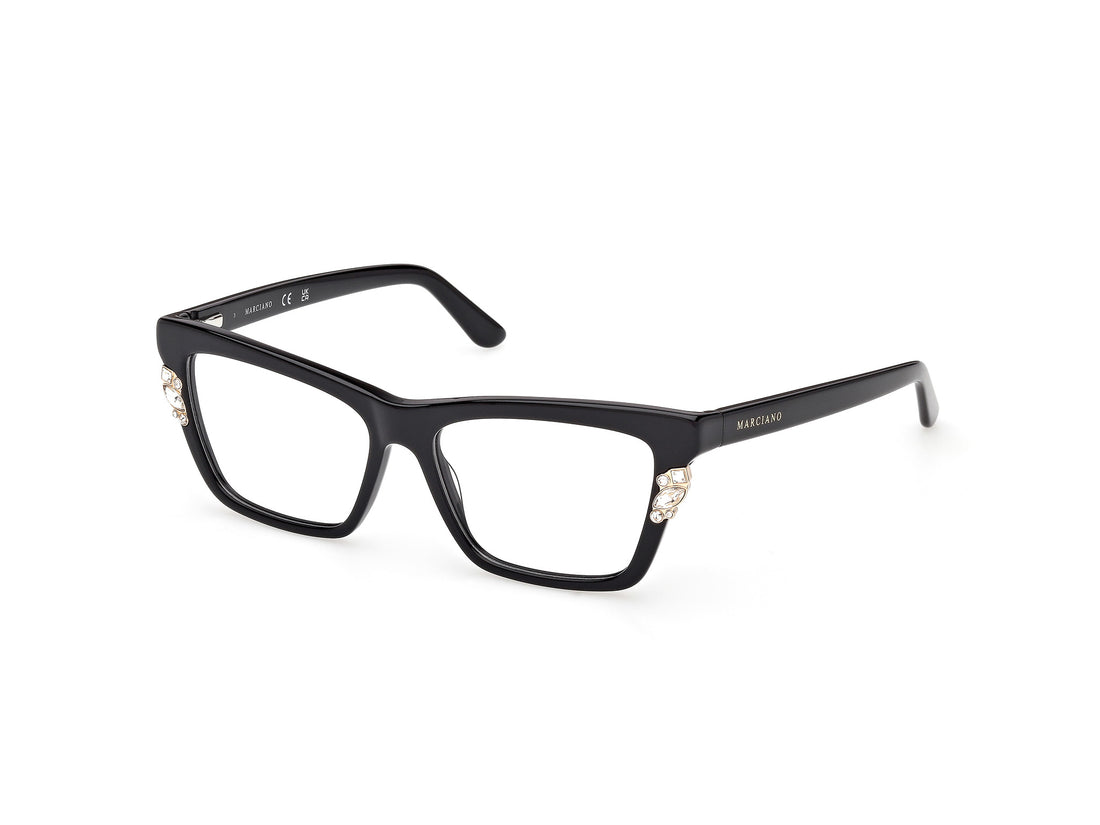 Occhiali da vista guess by marciano gm50048 001 negro rectangular femenino taglia 54mm - Vista principale
