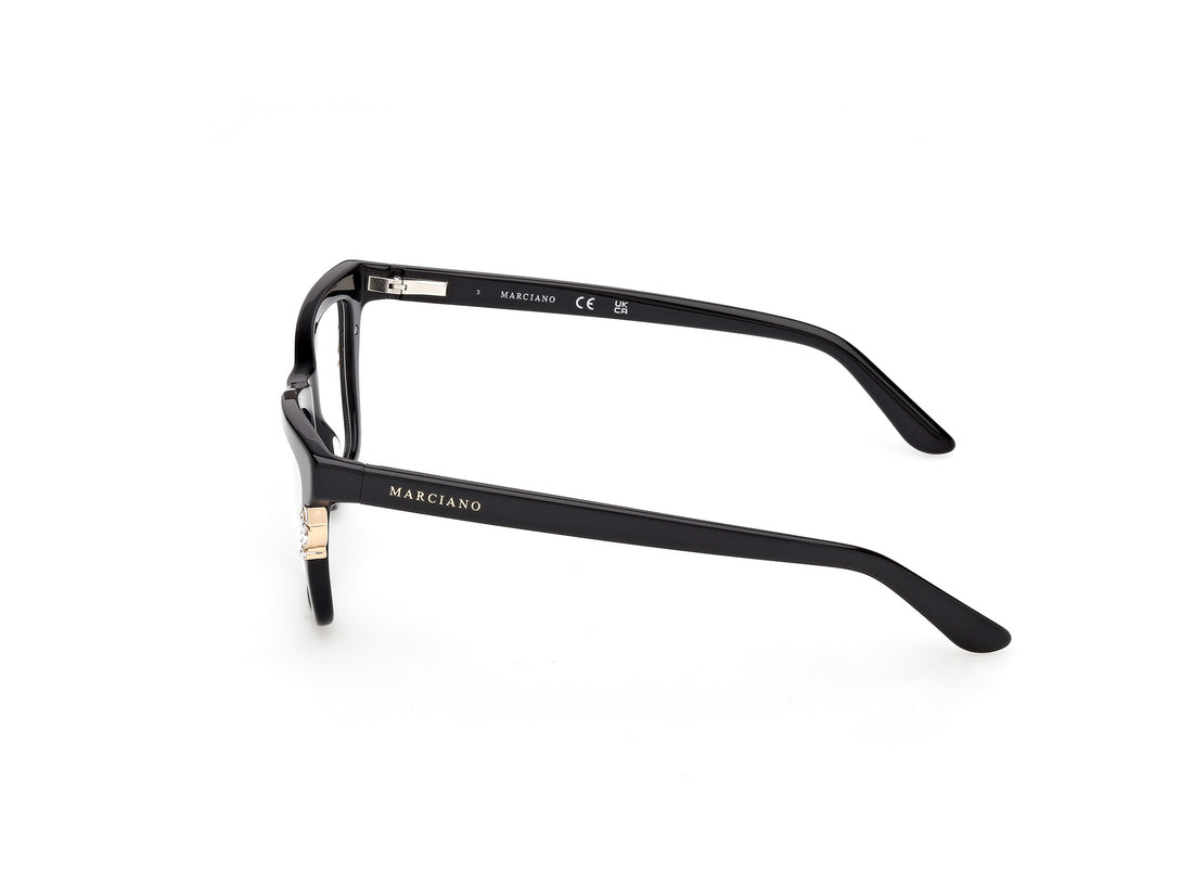 Occhiali da vista guess by marciano gm50048 001 negro rectangular femenino taglia 54mm - Vista dettagliata