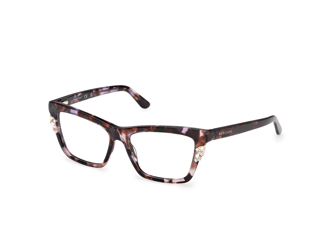 Occhiali da vista guess by marciano gm50048 083 violeta rectangular femenino taglia 54mm - Vista principale