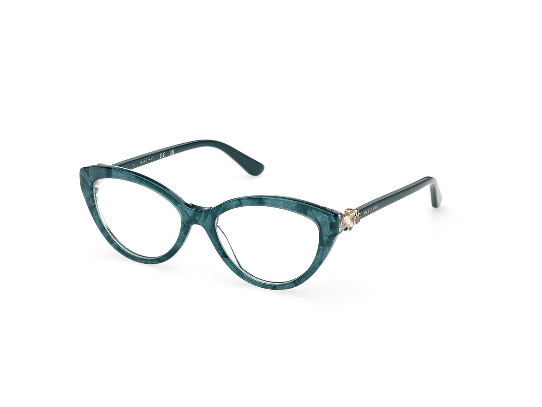 Occhiali da vista guess by marciano gm50049 089 azul cat eye femenino taglia 52mm - Vista principale