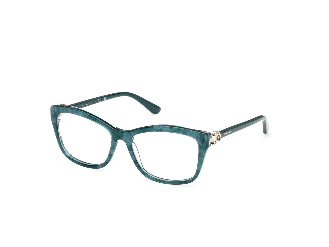 Occhiali da vista guess by marciano gm50050 089 azul rectangular femenino taglia 54mm - Vista principale
