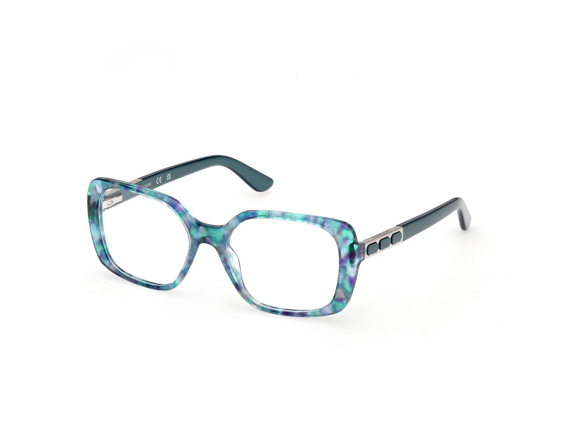 Occhiali da vista guess by marciano gm50054 089 azul square femenino taglia 53mm - Vista principale