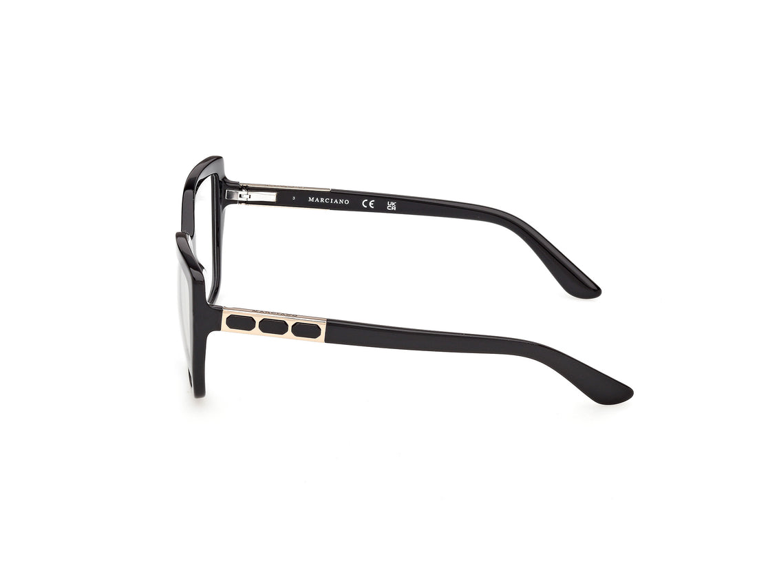 Occhiali da vista guess by marciano gm50055 001 negro square femenino taglia 55mm - Vista dettagliata