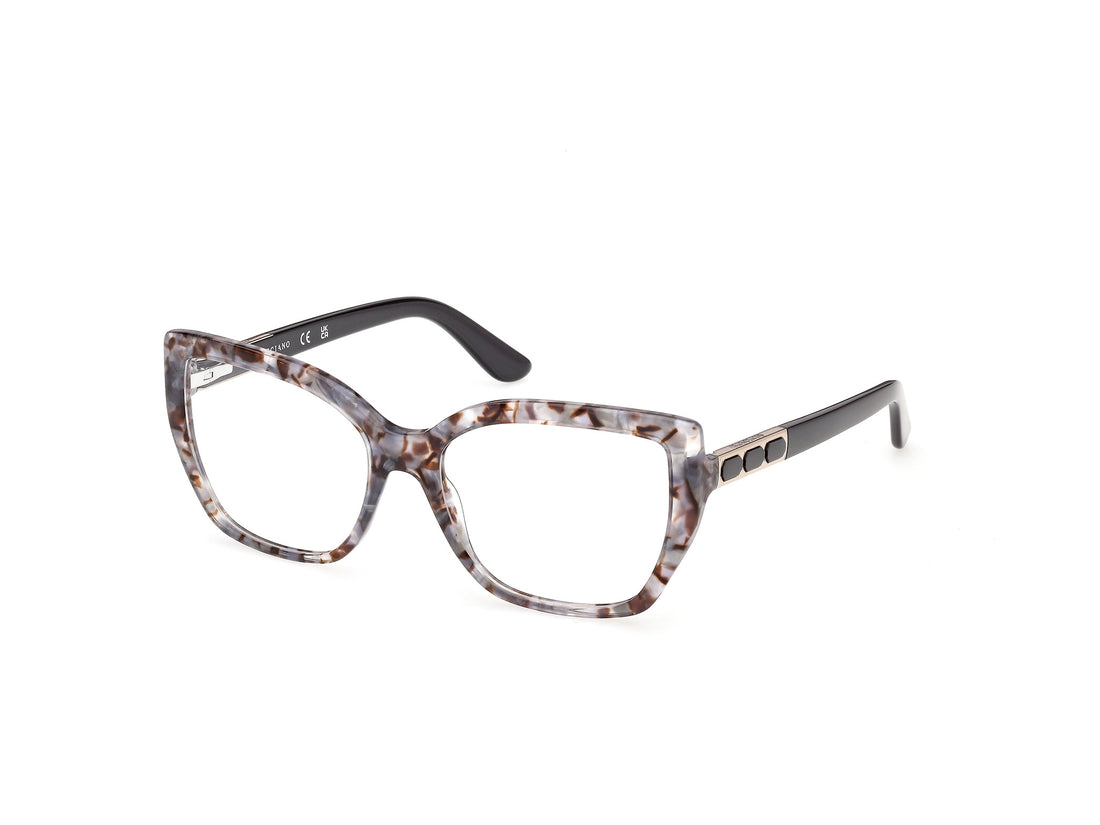 Occhiali da vista guess by marciano gm50055 020 gris square femenino taglia 55mm - Vista principale