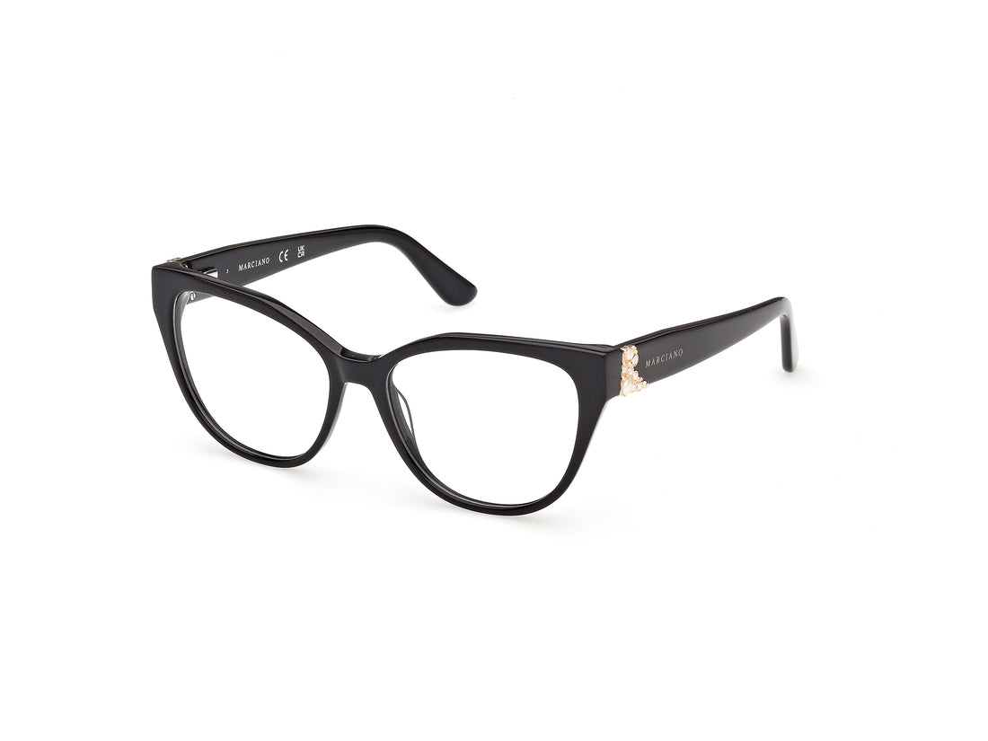 Occhiali da vista guess by marciano gm50061 001 negro cat eye femenino taglia 53mm - Vista principale