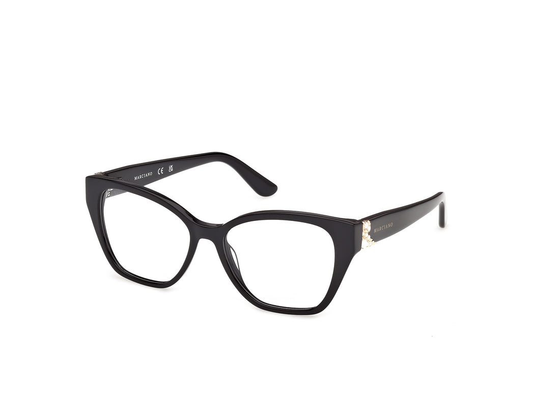 Occhiali da vista guess by marciano gm50063 001 negro cat eye femenino taglia 53mm - Vista principale