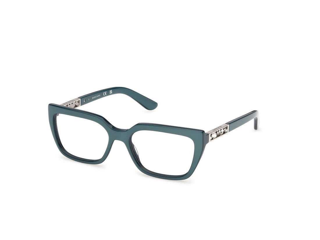 Occhiali da vista guess by marciano gm50064 087 azul square femenino taglia 54mm - Vista principale