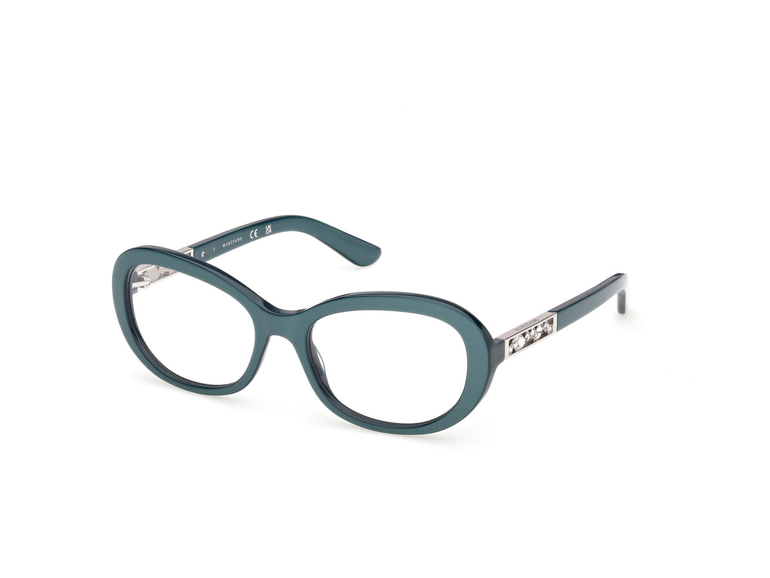Occhiali da vista guess by marciano gm50065 087 azul oval femenino taglia 55mm - Vista principale