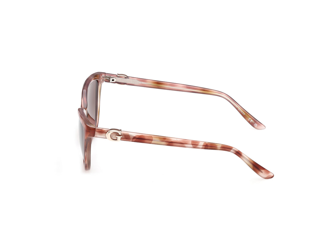 Occhiali da sole guess gu00189 47f marron cat eye femenino taglia 55mm - Vista dettagliata
