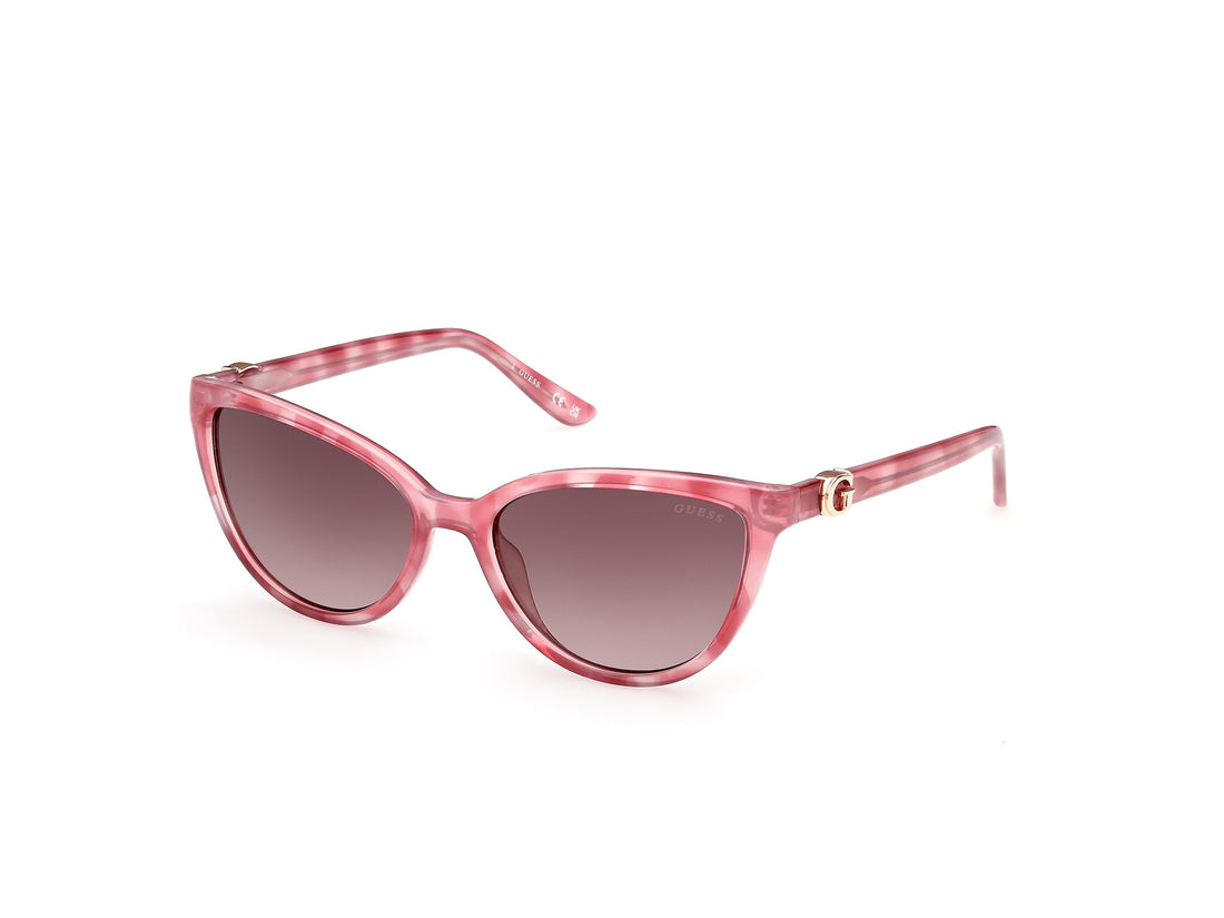Occhiali da sole guess gu00189 74f rosa cat eye femenino taglia 55mm - Vista principale