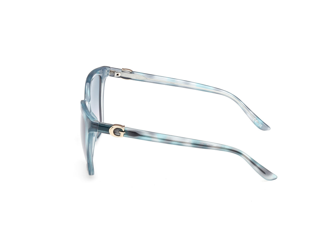 Occhiali da sole guess gu00191 86w azul square femenino taglia 56mm - Vista dettagliata