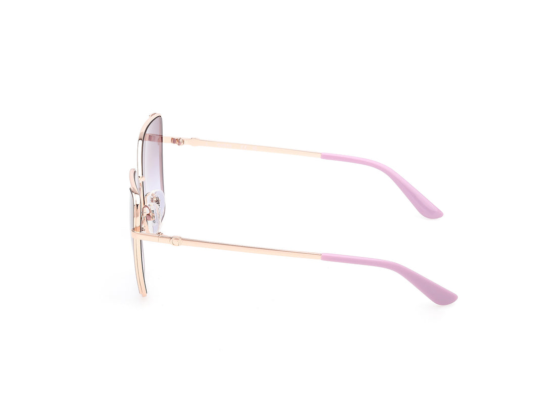 Occhiali da sole guess gu00192 59f beige butterfly femenino taglia 59mm - Vista dettagliata