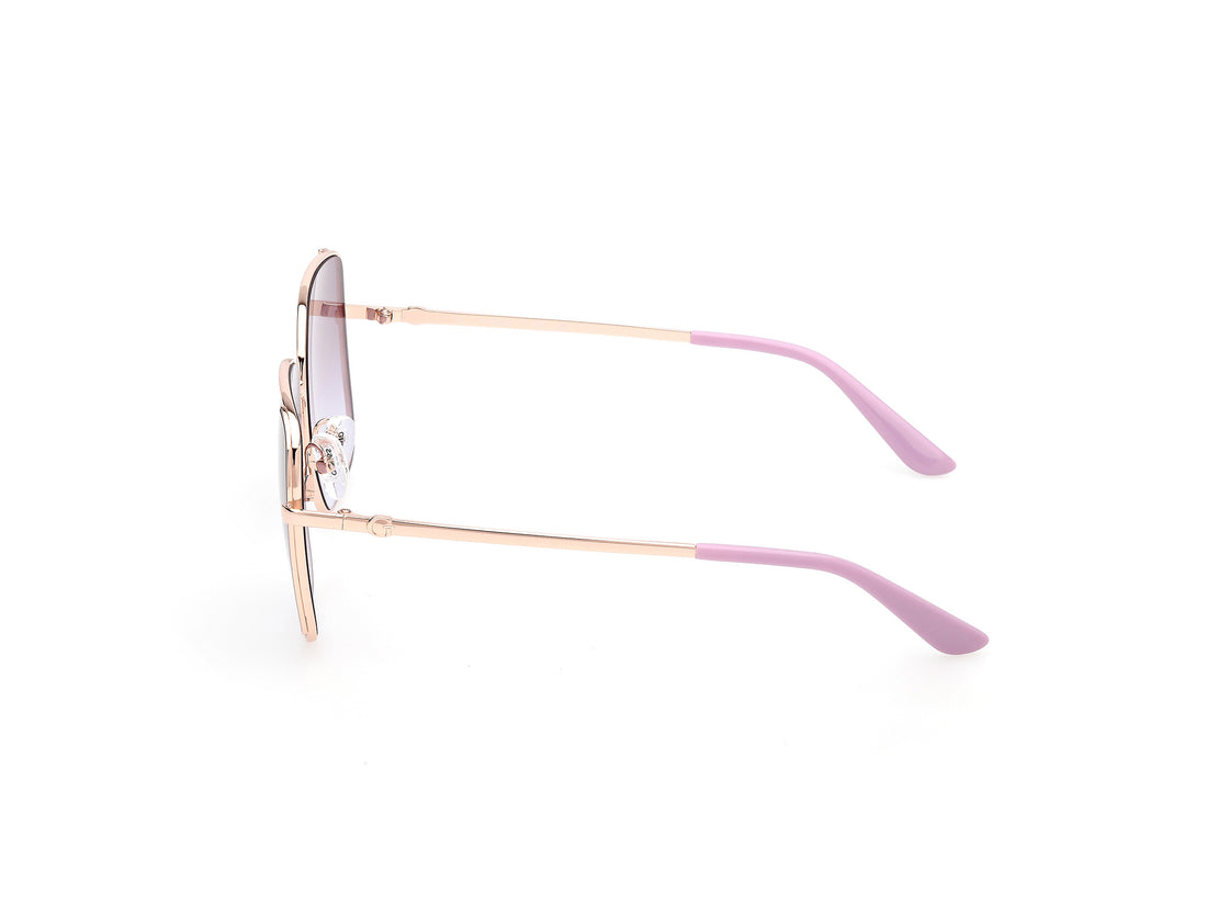 Occhiali da sole guess gu00194 59f beige square femenino taglia 58mm - Vista dettagliata