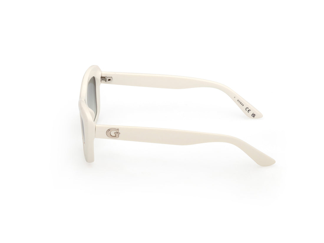 Occhiali da sole guess gu00195 21p blanco rectangular femenino taglia 52mm - Vista dettagliata
