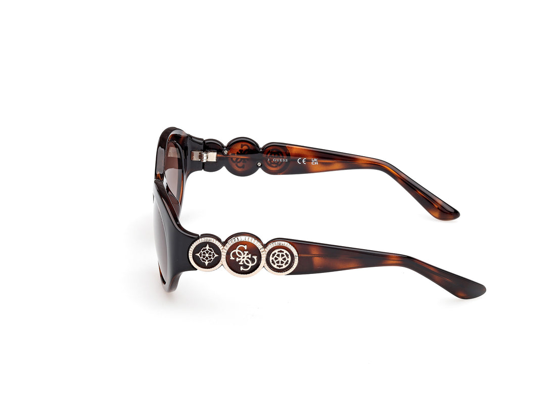 Occhiali da sole guess gu00198-h 52f havana oval femenino taglia 53mm - Vista dettagliata