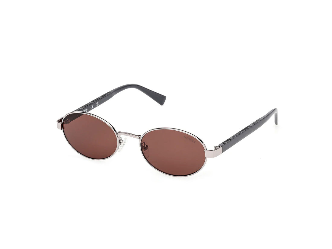 Occhiali da sole guess gu00232 08e plateado oval unisex taglia 54mm - Vista principale